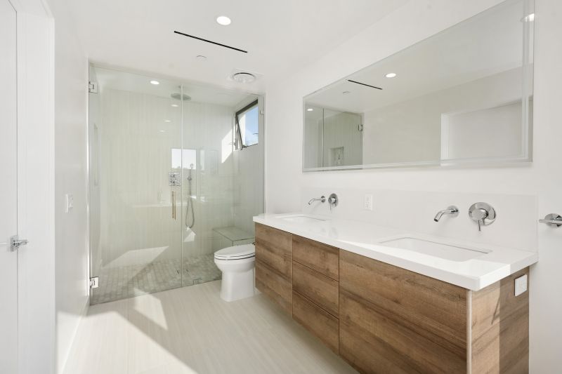 Bathroom with Custom Storage